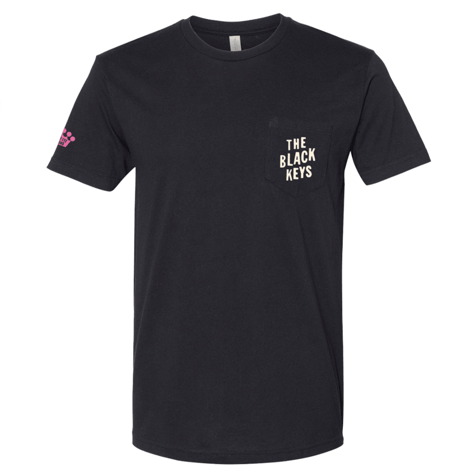 DROP OUT BOOGIE - Black Pocket T-Shirt
