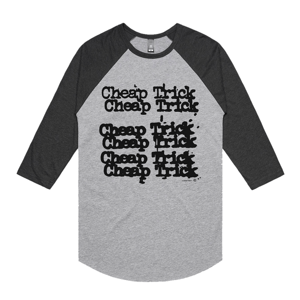 STACKED LOGO - Grey Raglan
