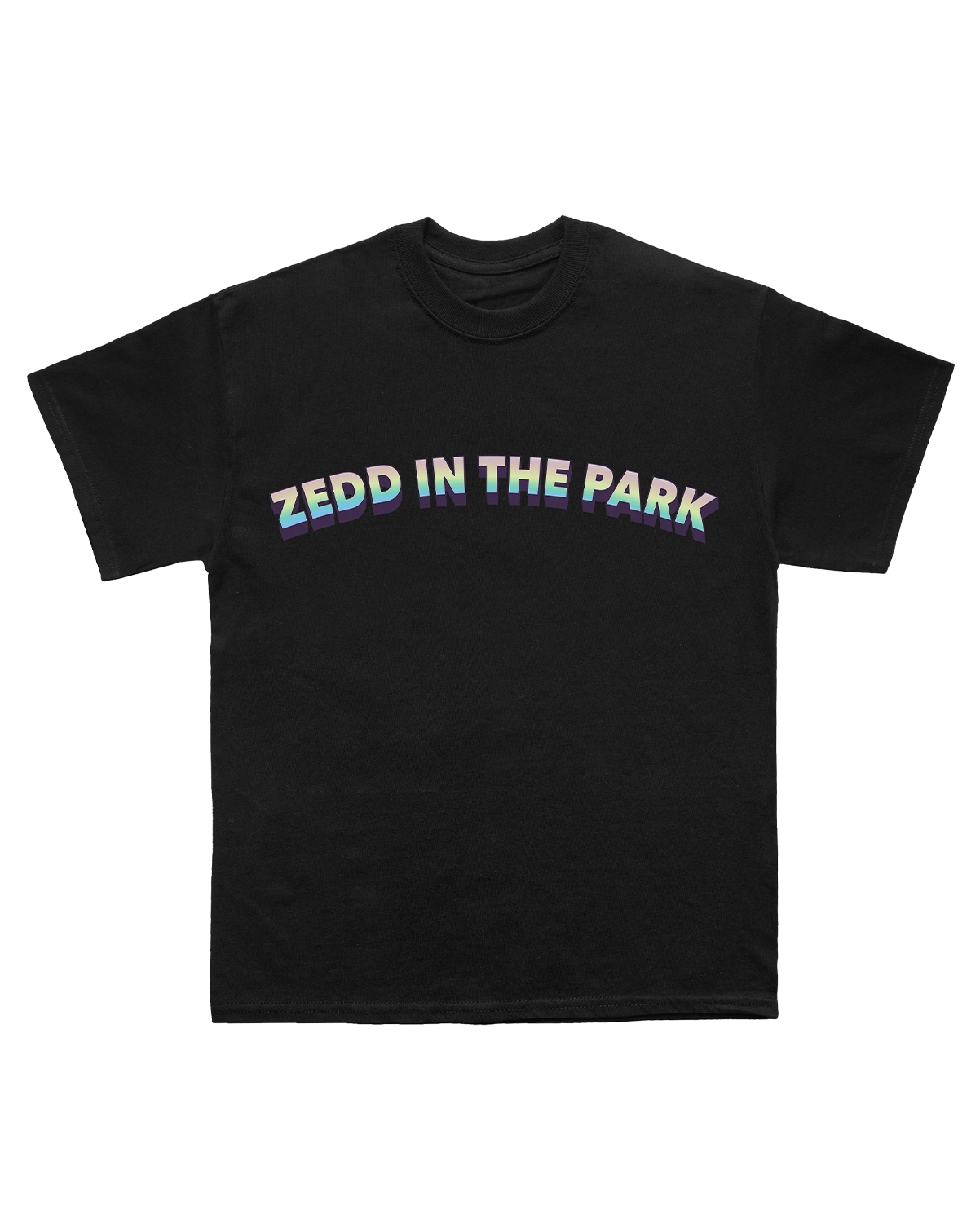 ZEDD IN THE PARK - Black T-shirt