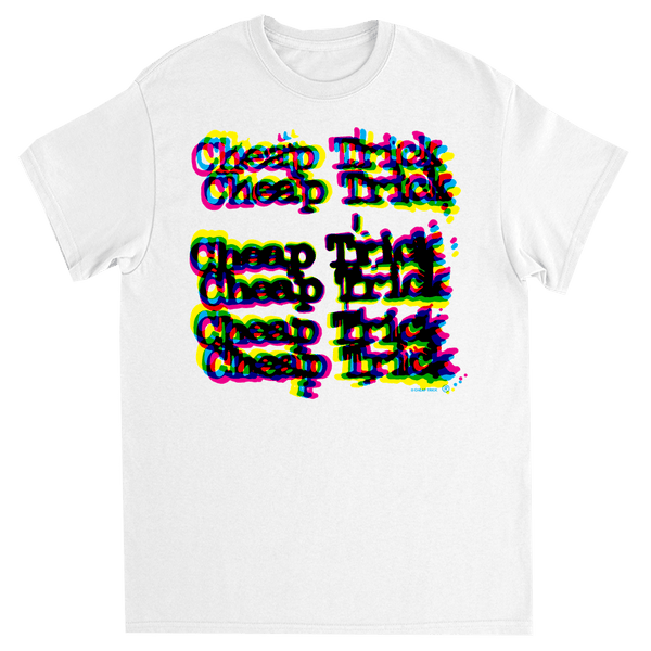 DISTRESSED LOGO - White T-shirt