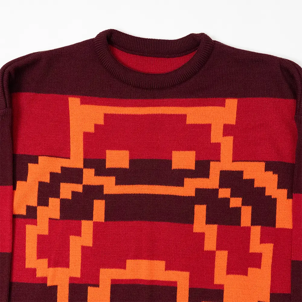 Pixel Bear Thief Red Striped Jumper - Other Merchandise